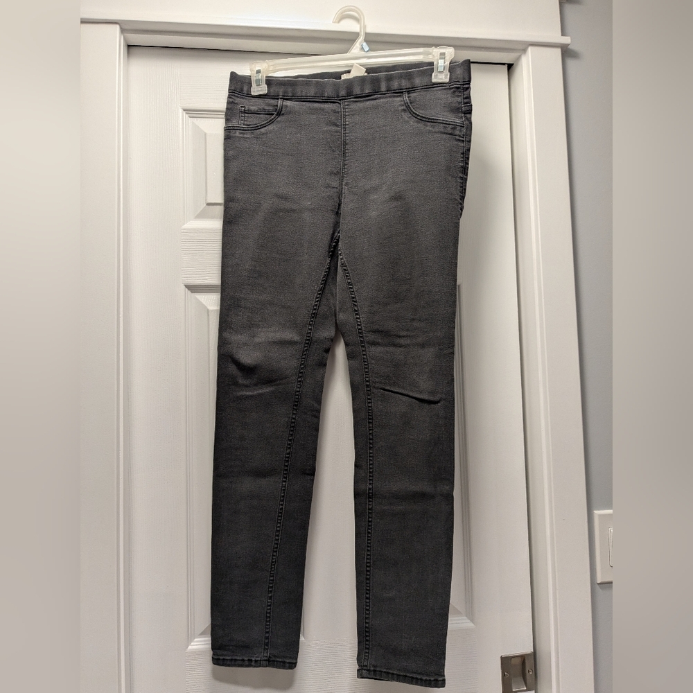 H&M off-black jeggings size 14